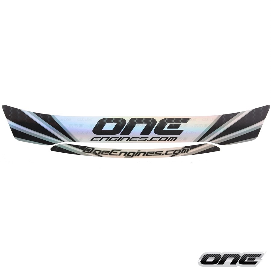One Engines Visor Stickers, Arai SK6