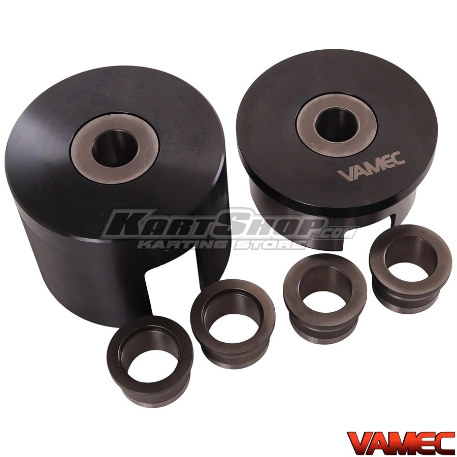 Crankshaft press tool with bushes