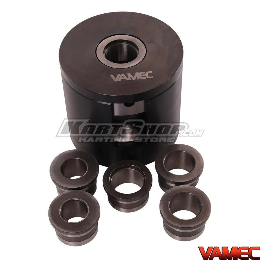 Crankshaft press tool with bushes