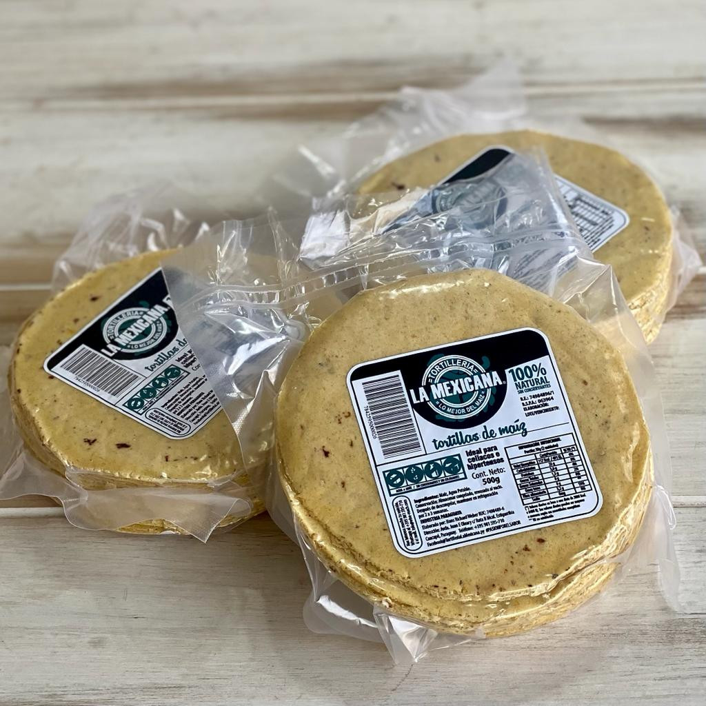 Tortillas de maíz La Mexicana 500grs Karu