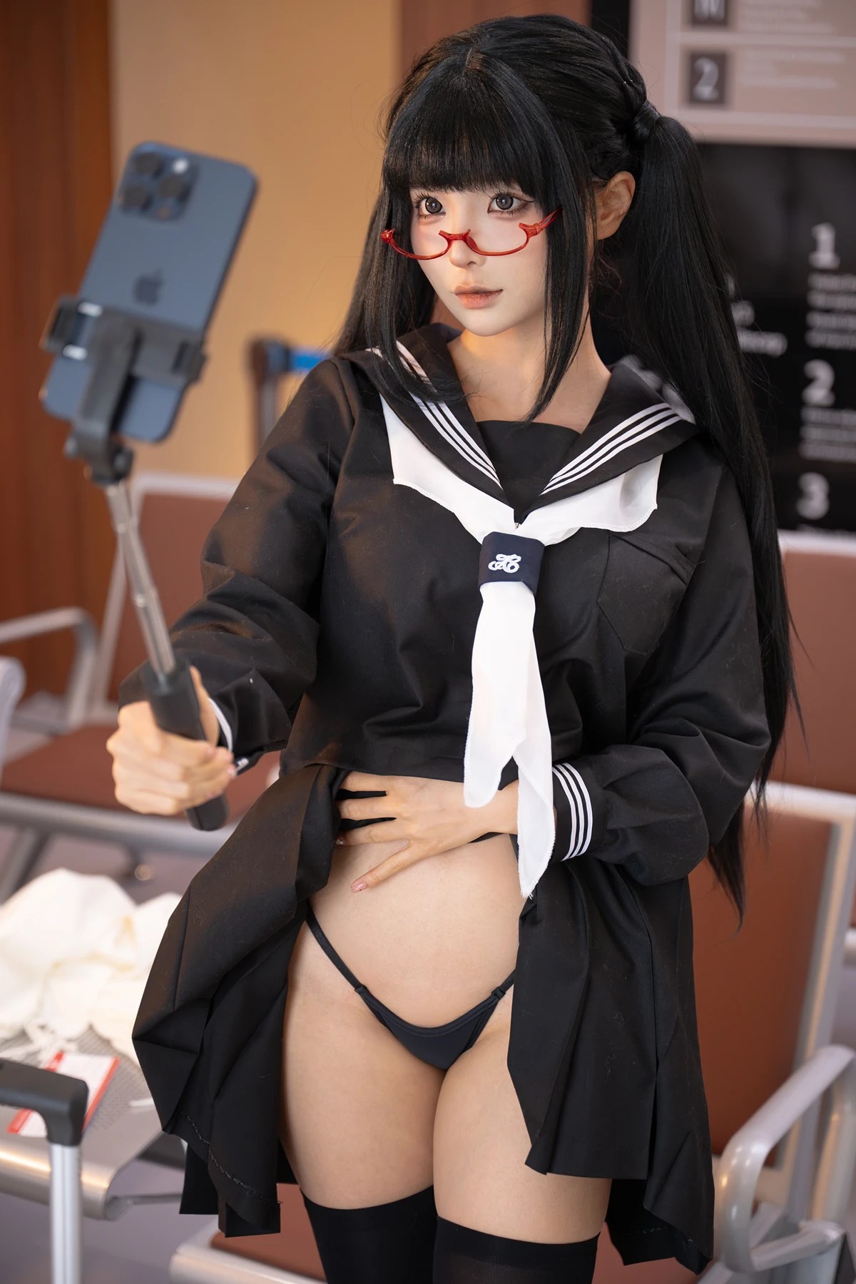 蠢沫沫Chunmomo黄推博主秘密Cosplay写真集