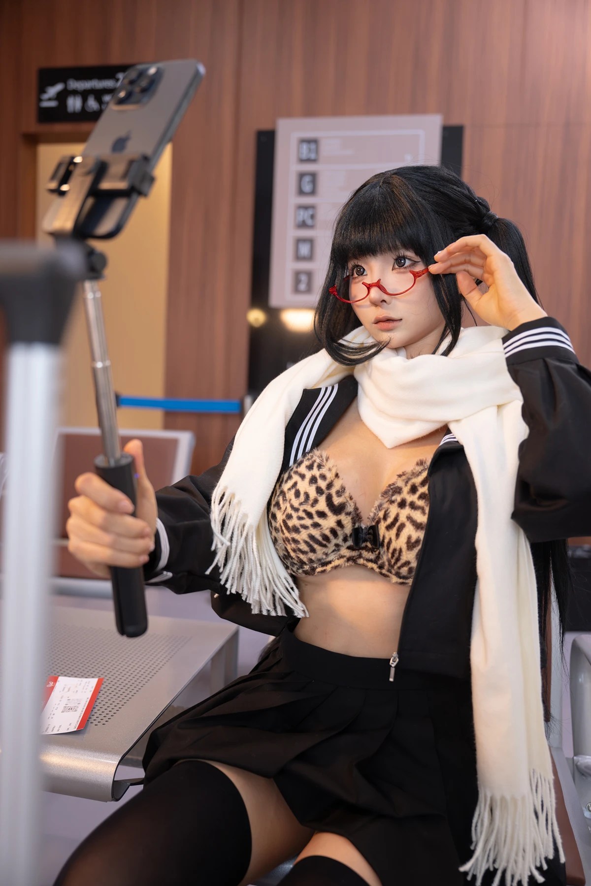 蠢沫沫Chunmomo黄推博主秘密Cosplay写真集