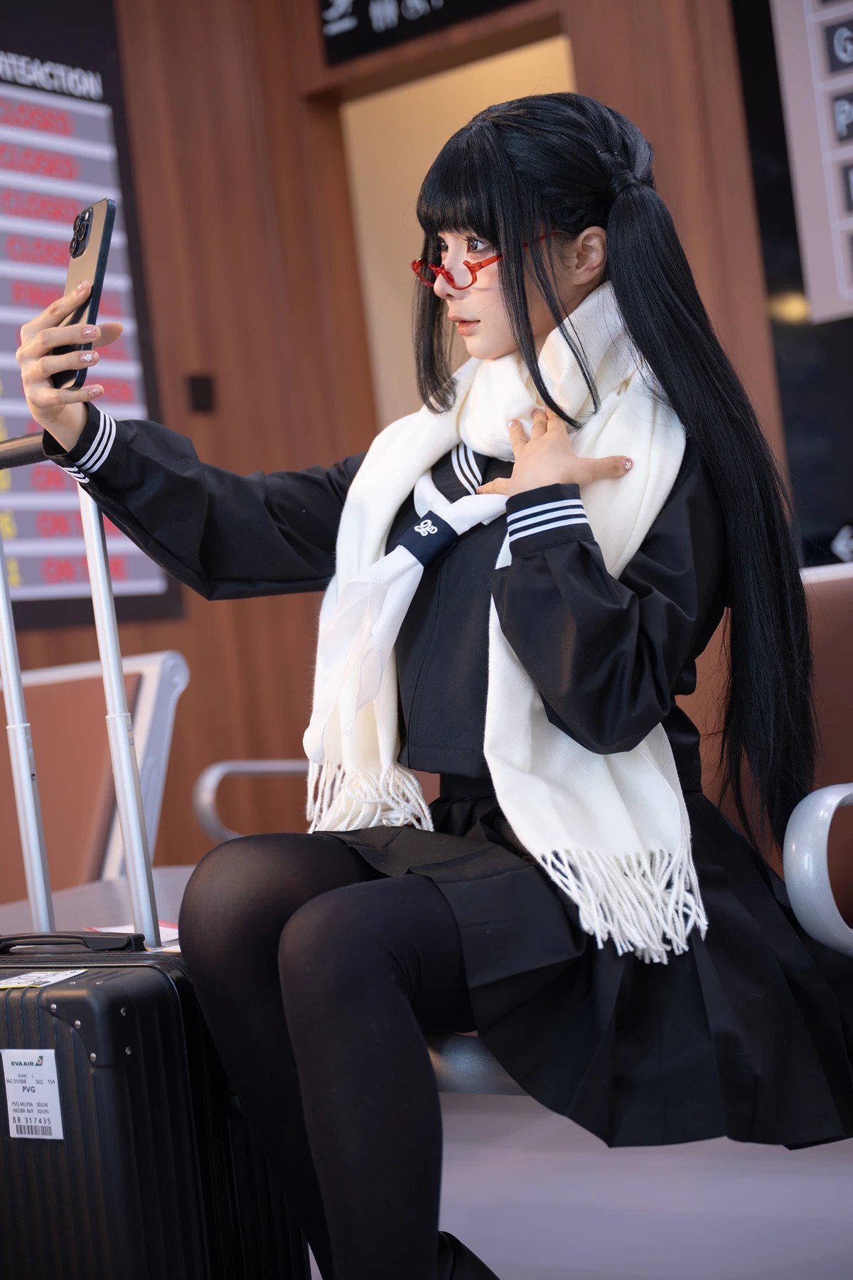 蠢沫沫Chunmomo黄推博主秘密Cosplay写真集