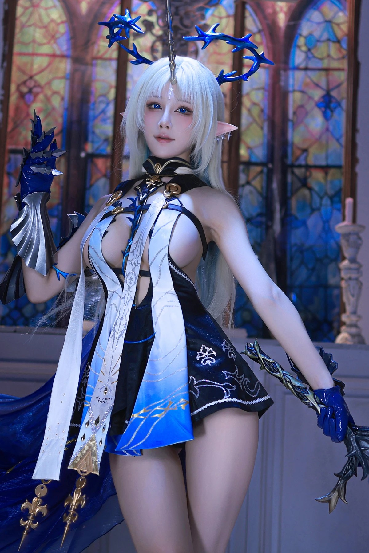 水淼Aqua卡提西娅Fleurdelys Cosplay作品集