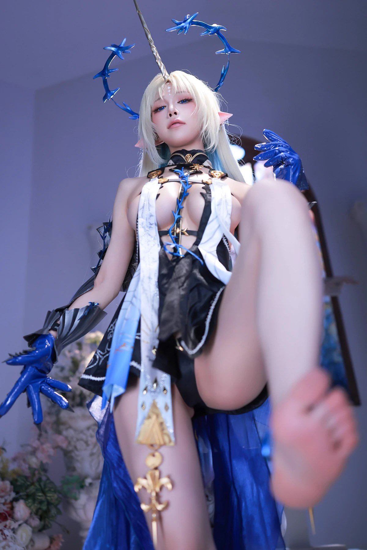 水淼Aqua卡提西娅Fleurdelys Cosplay作品集