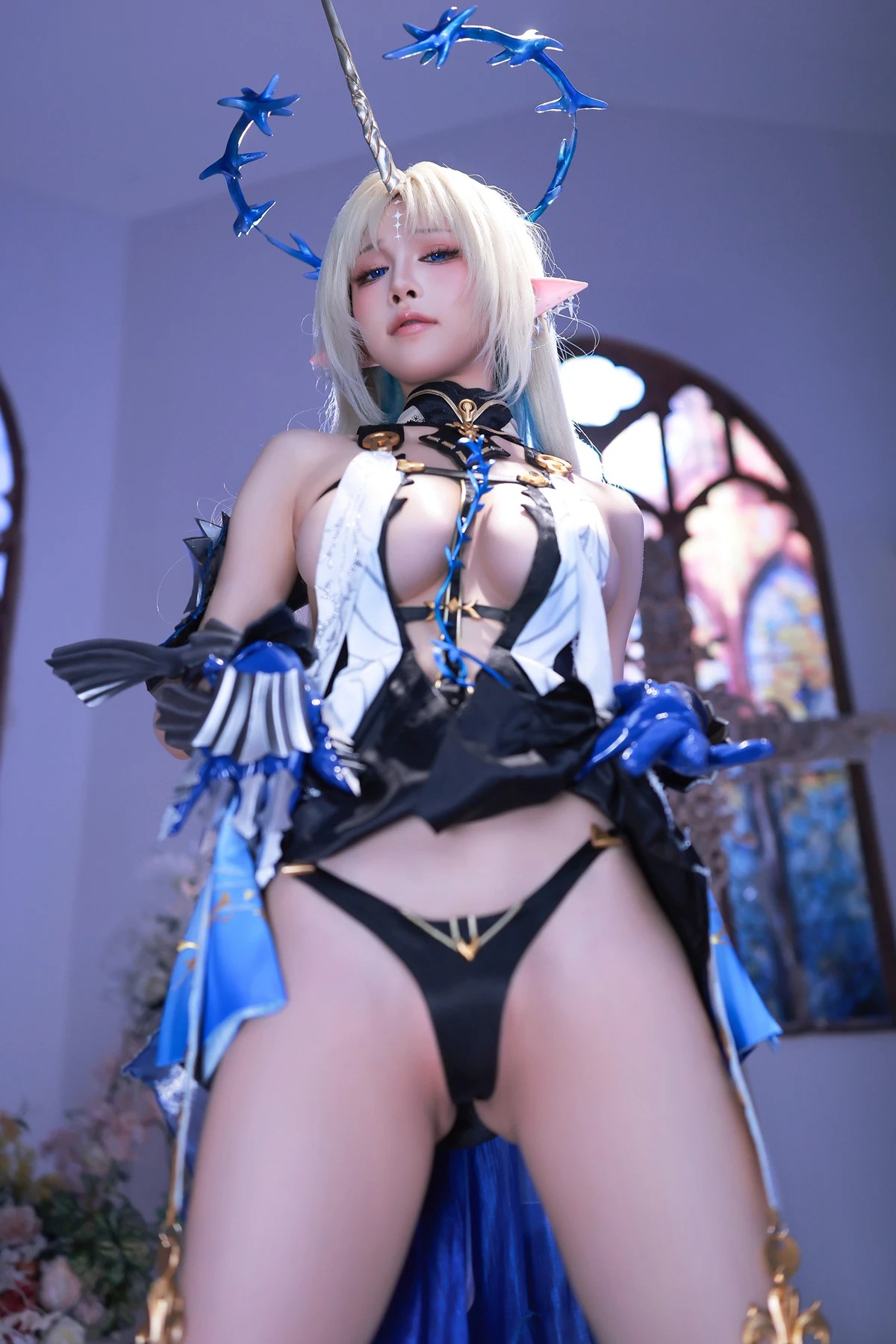 水淼Aqua卡提西娅Fleurdelys Cosplay作品集