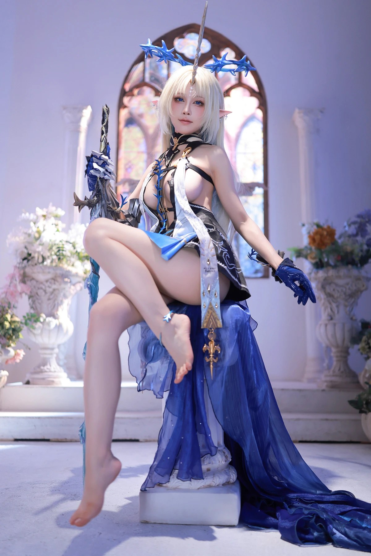 水淼Aqua卡提西娅Fleurdelys Cosplay作品集