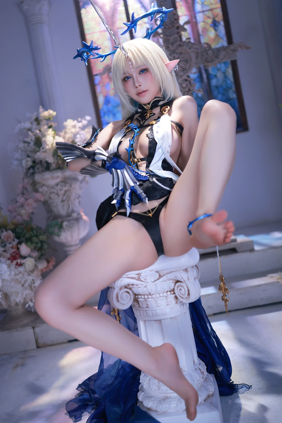 水淼Aqua卡提西娅Fleurdelys Cosplay作品集