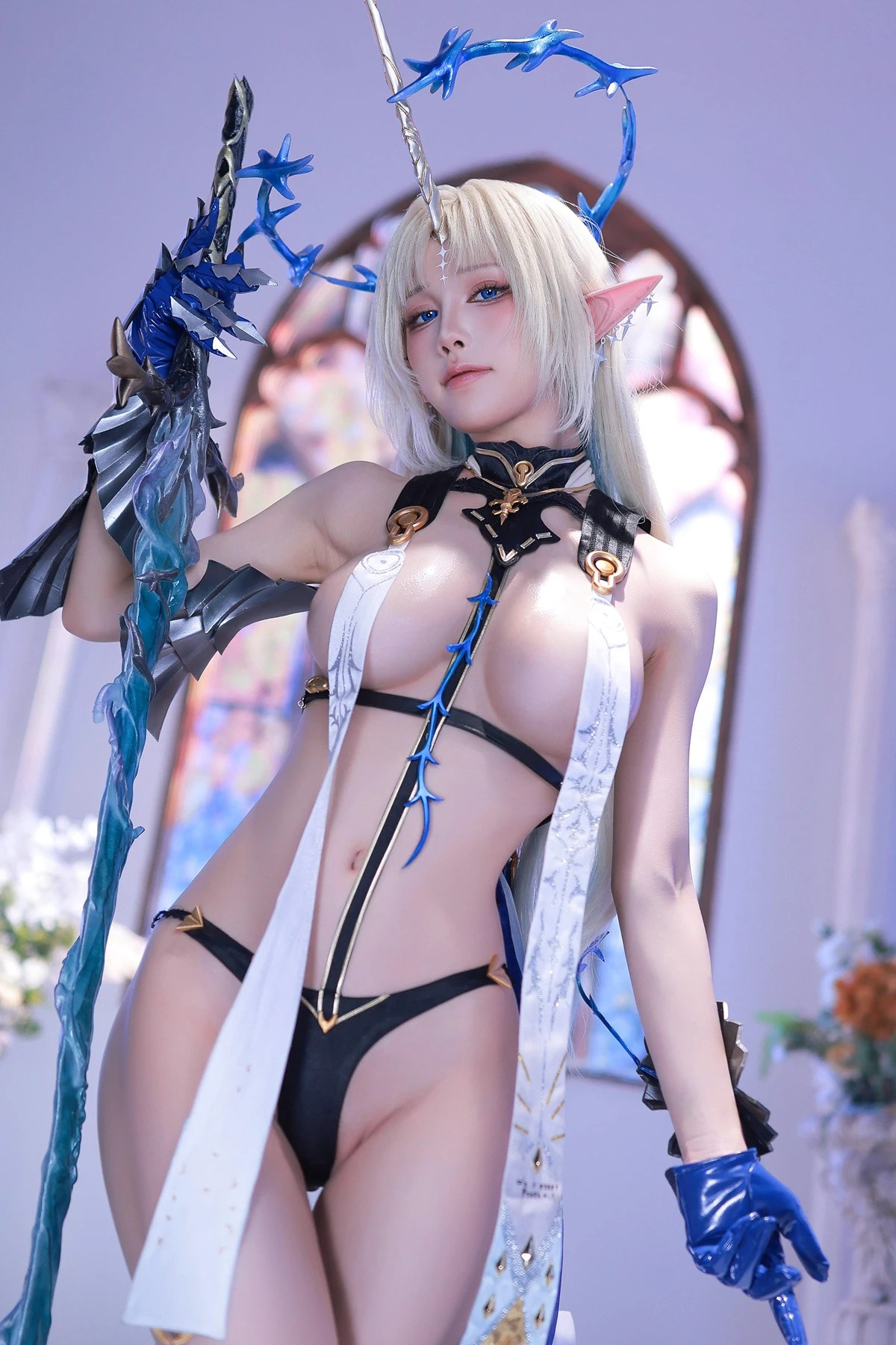 水淼Aqua卡提西娅花语系列Cosplay作品集