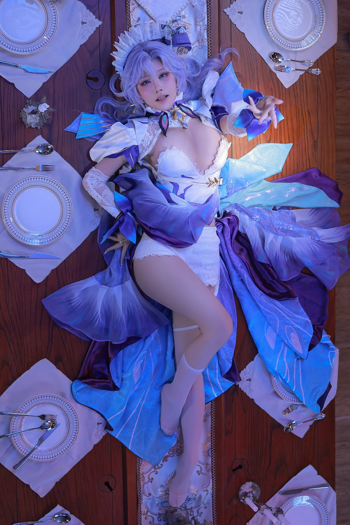 水淼Aqua演绎鳴潮Cantarella Cosplay作品集