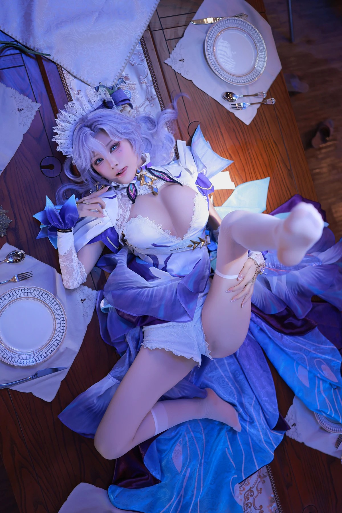 水淼Aqua演绎鳴潮Cantarella Cosplay作品集