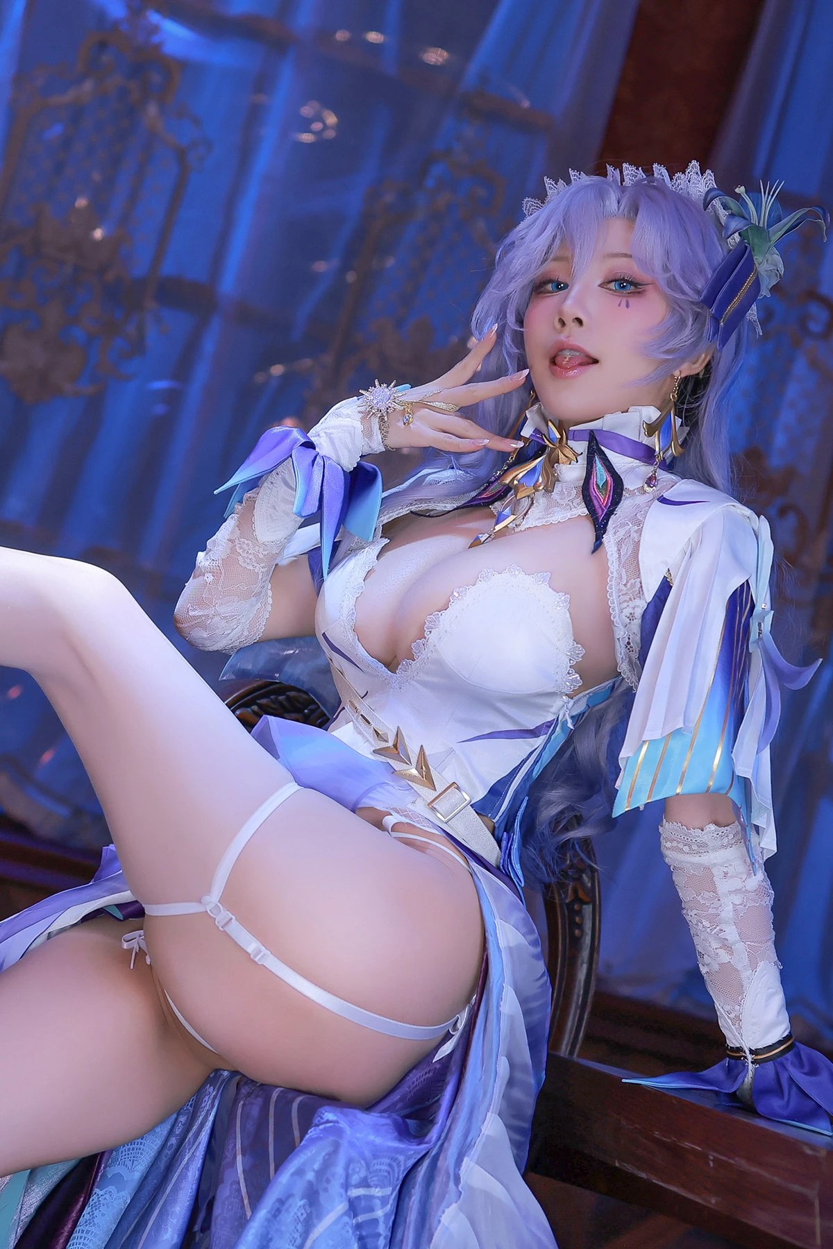 水淼Aqua演绎鳴潮Cantarella Cosplay作品集