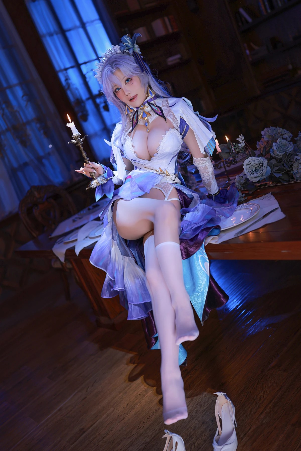 水淼Aqua演绎鳴潮Cantarella Cosplay作品集