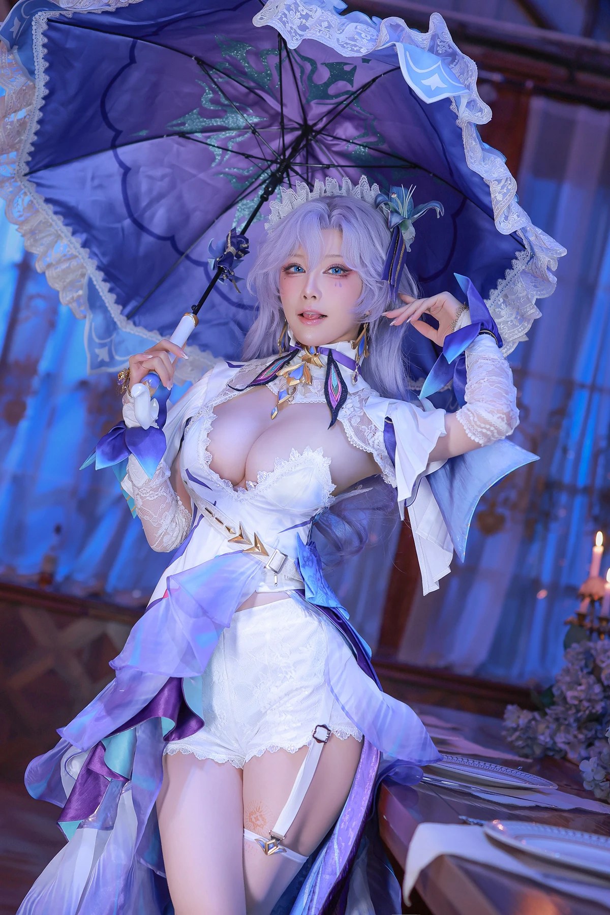 水淼Aqua演绎鳴潮Cantarella Cosplay作品集