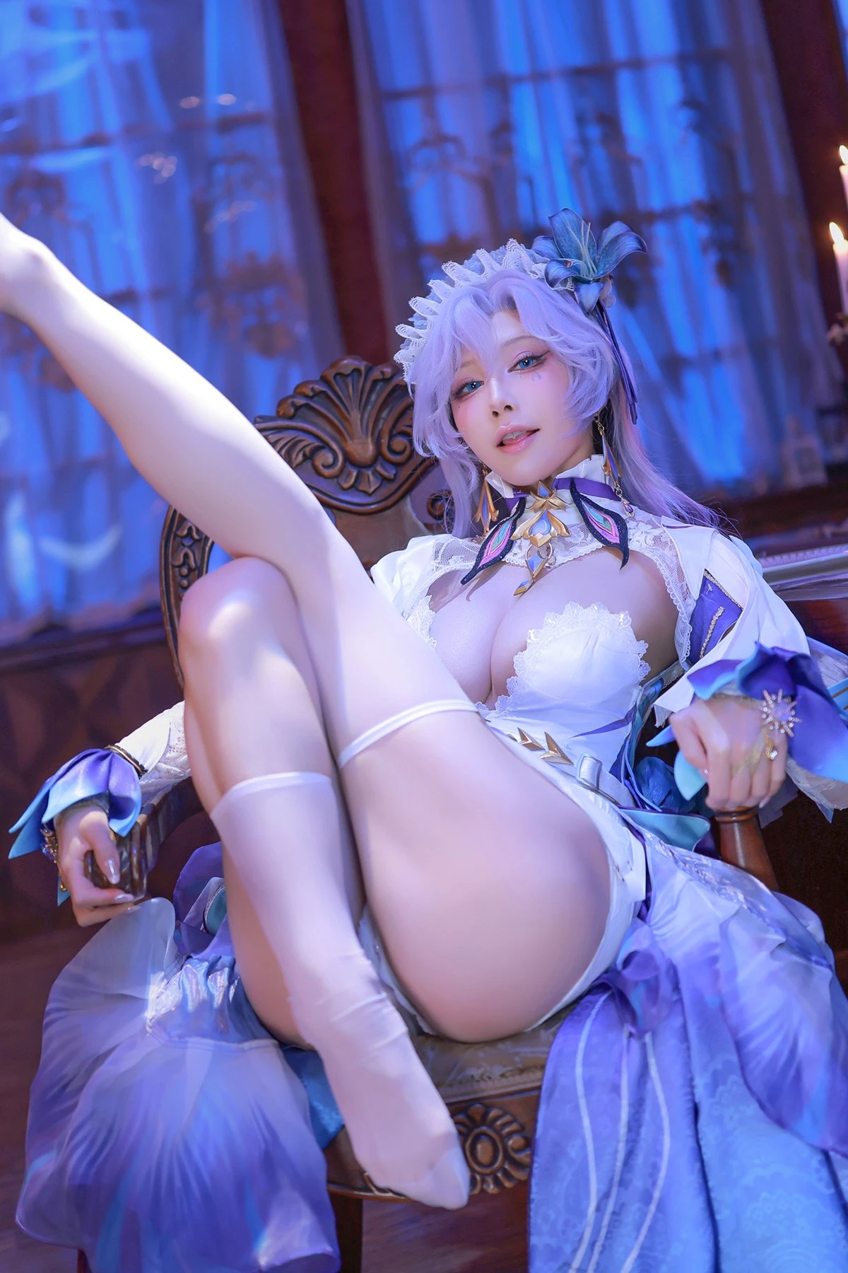水淼Aqua演绎鳴潮Cantarella Cosplay作品集