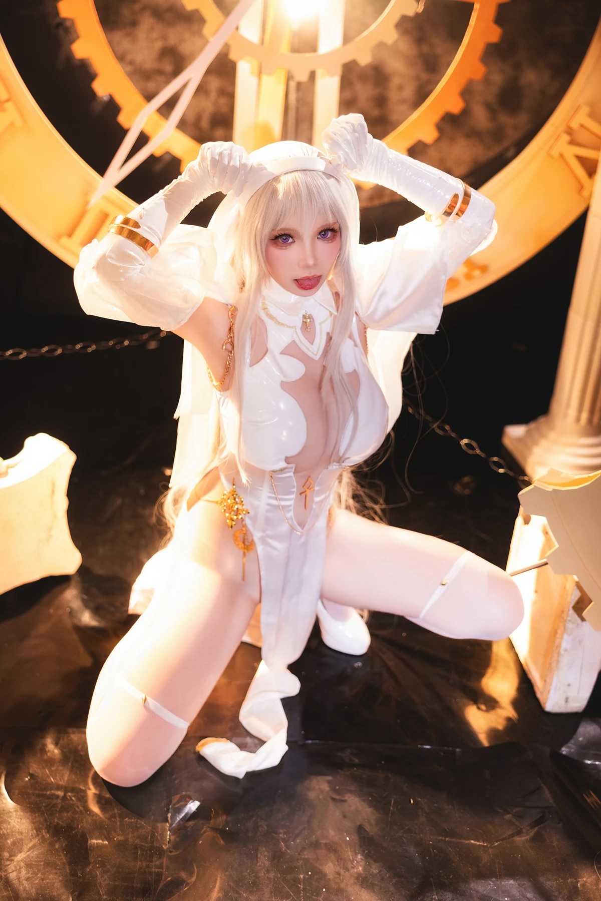雪晴Astra圣天使修女Cosplay作品赏析