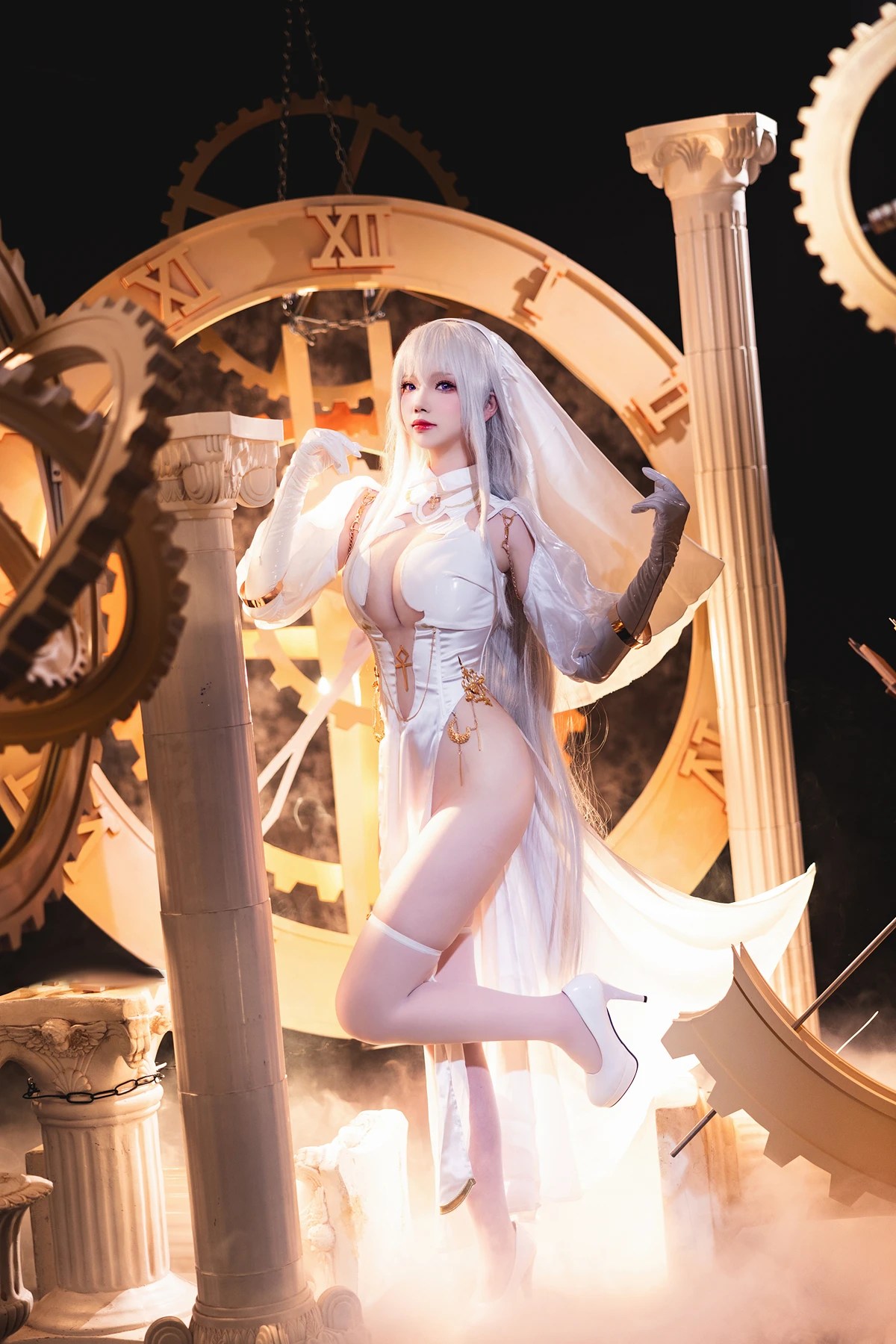 雪晴Astra圣天使修女Cosplay作品赏析