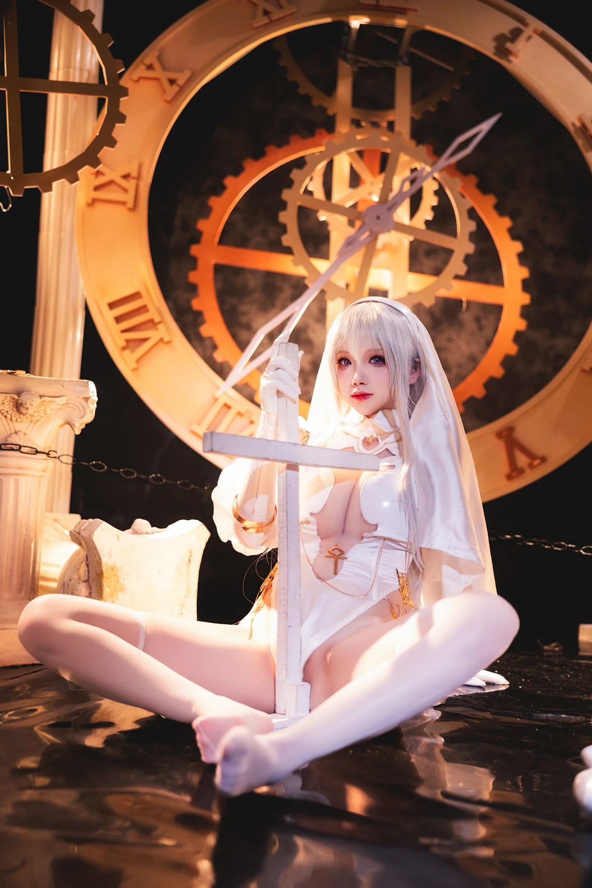 雪晴Astra圣天使修女Cosplay作品赏析