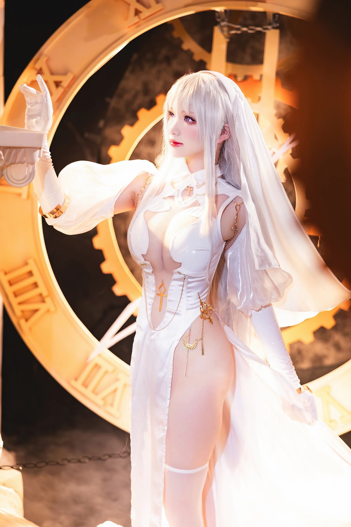 雪晴Astra圣天使修女Cosplay作品赏析