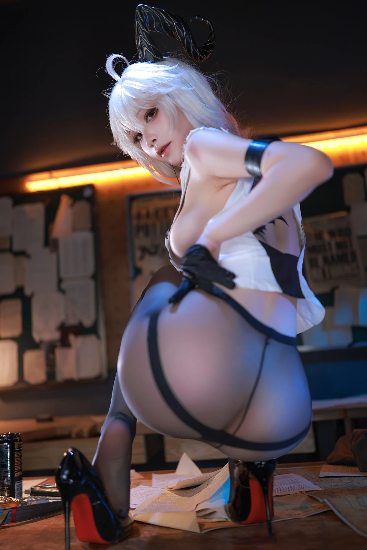 精选水淼Aqua Cosplay作品 - 鸣潮Zani角色专业摄影集