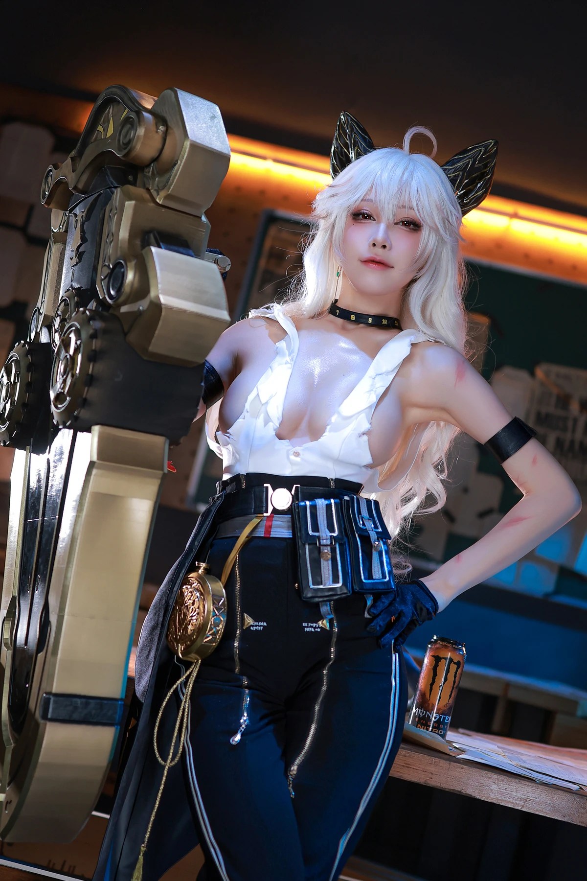 精选水淼Aqua Cosplay作品 - 鸣潮Zani角色专业摄影集