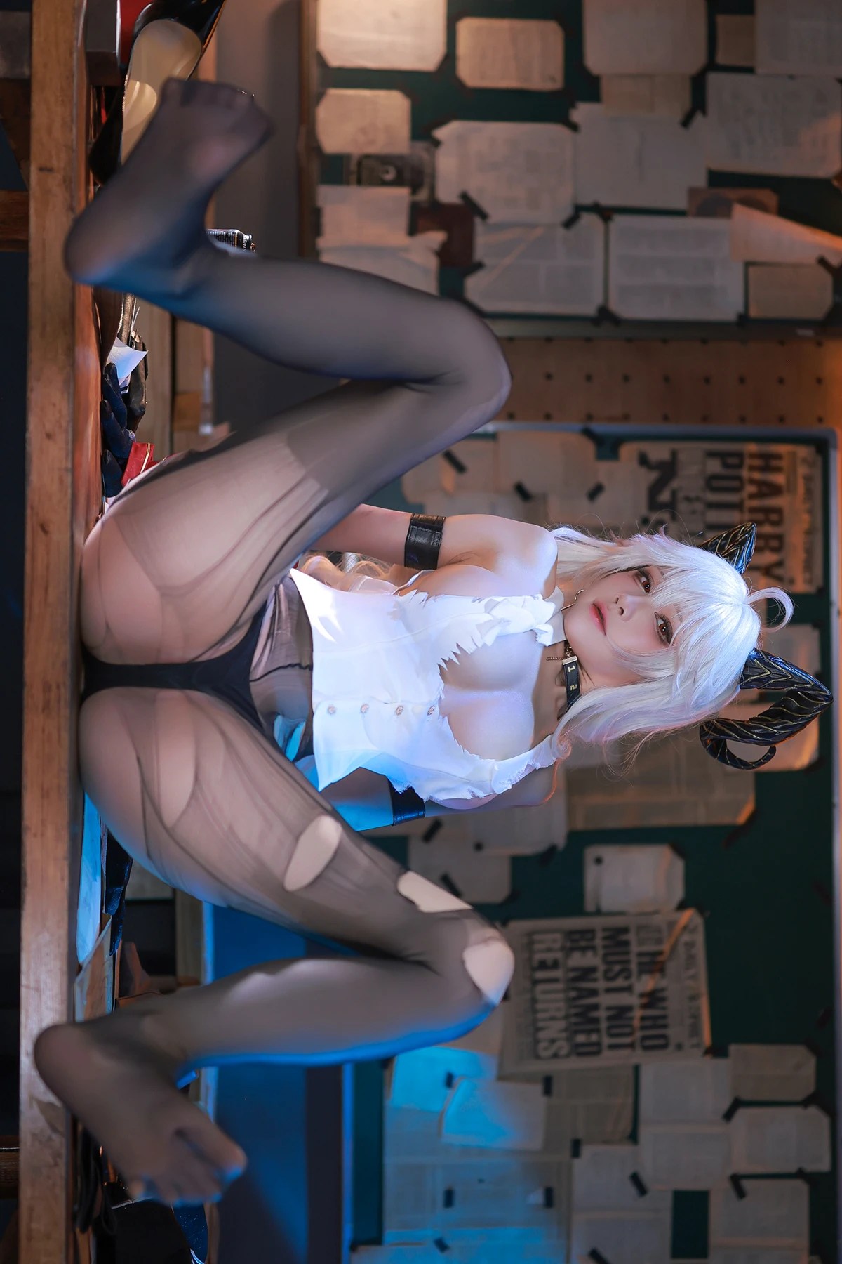 精选水淼Aqua Cosplay作品 - 鸣潮Zani角色专业摄影集