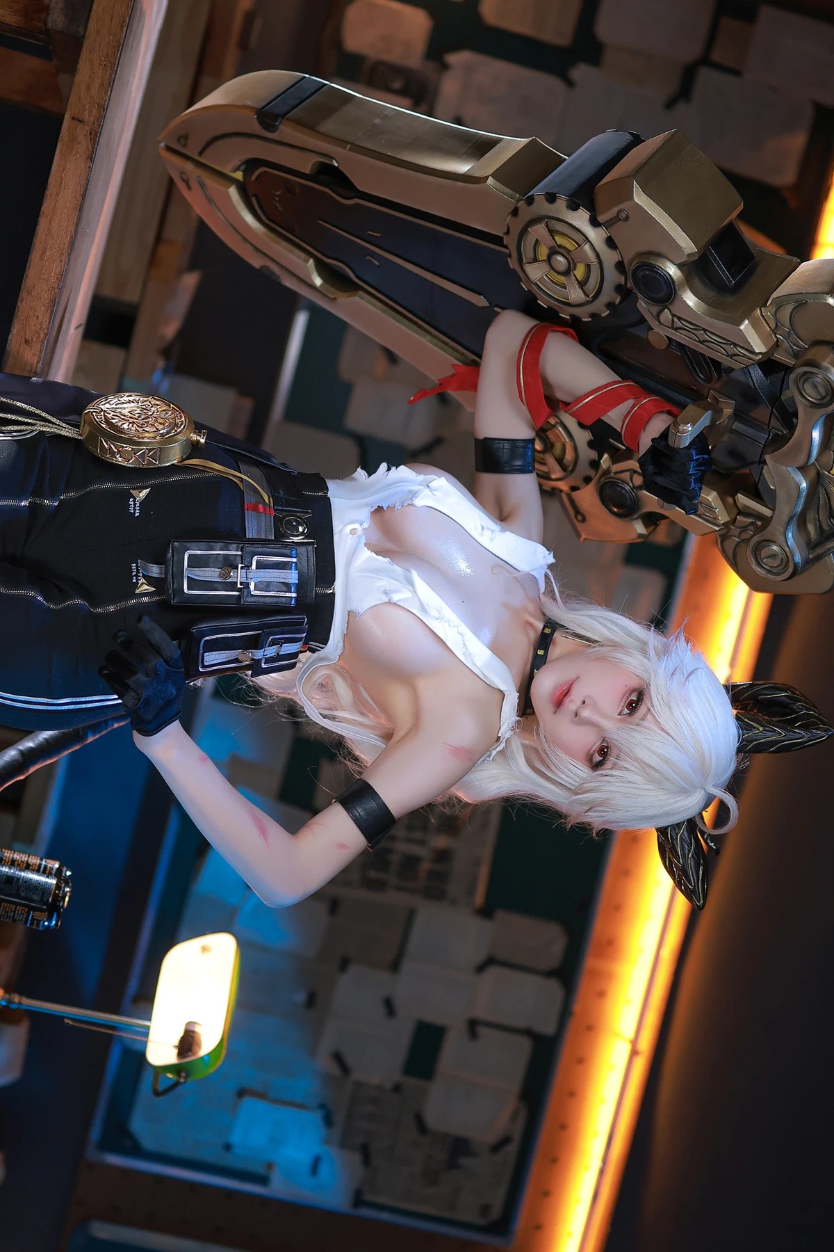 精选水淼Aqua Cosplay作品 - 鸣潮Zani角色专业摄影集