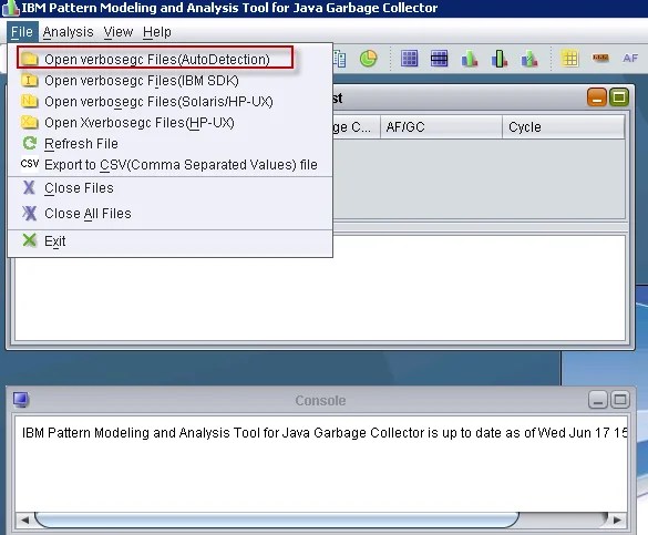 Troubleshooting GC Using IBM Pattern Modeling and Analysis Tool for