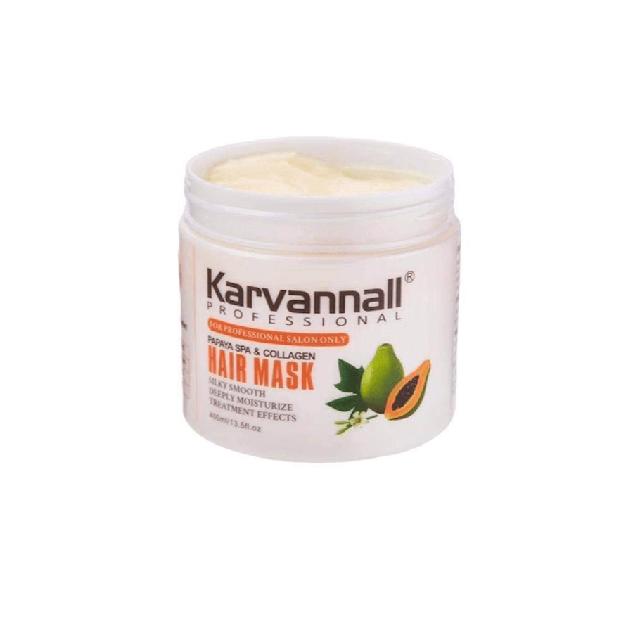 Papaya Spa & Collagen Hair Mask Karvannall Professional