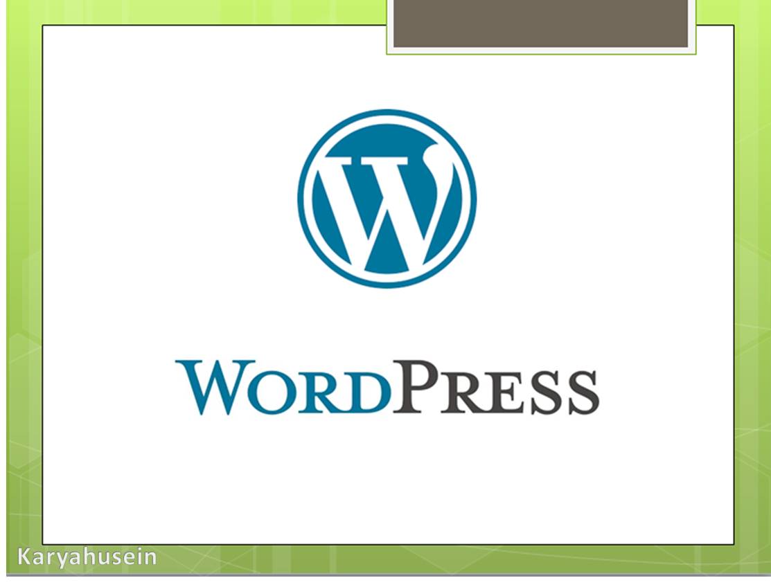 Apa itu WordPress? Dan apa namanya? Pekerjaan Husain