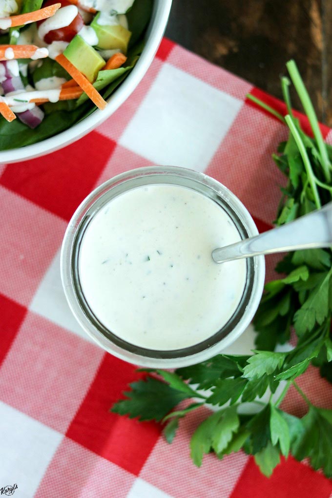 Coconut Milk Ranch Dressing Karyl's Kulinary Krusade