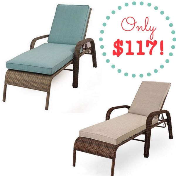 Kohls SONOMA Wicker Chaise Lounge Chair only 117 (Reg 400!) Kasey