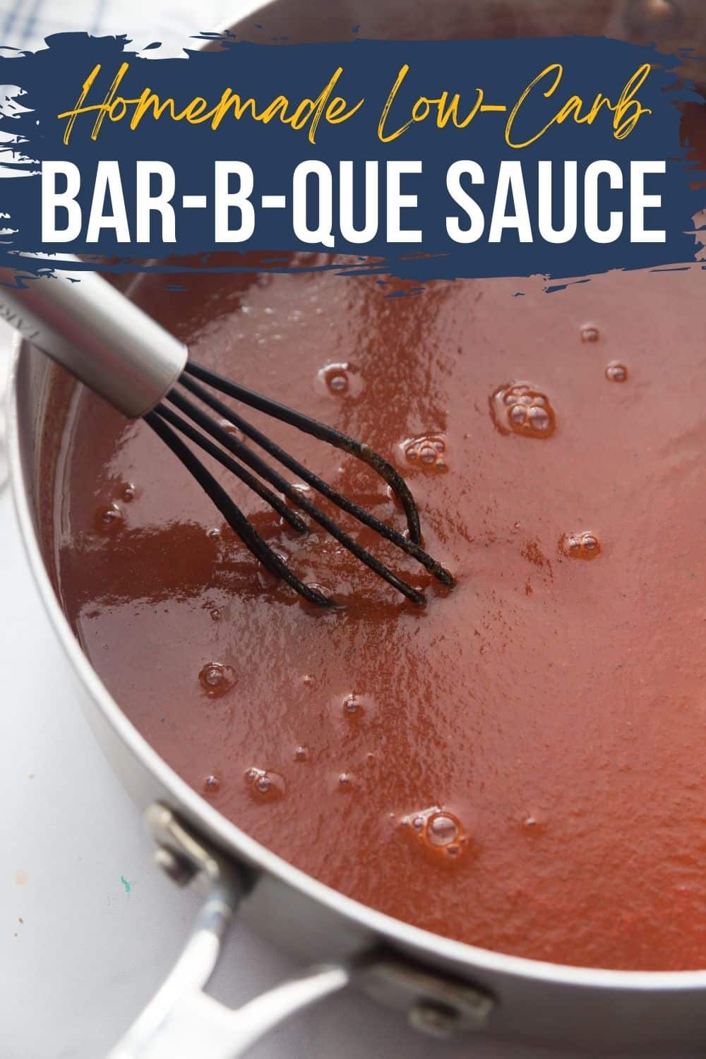 Homemade Low Carb SugarFree BBQ Sauce {keto friendly}