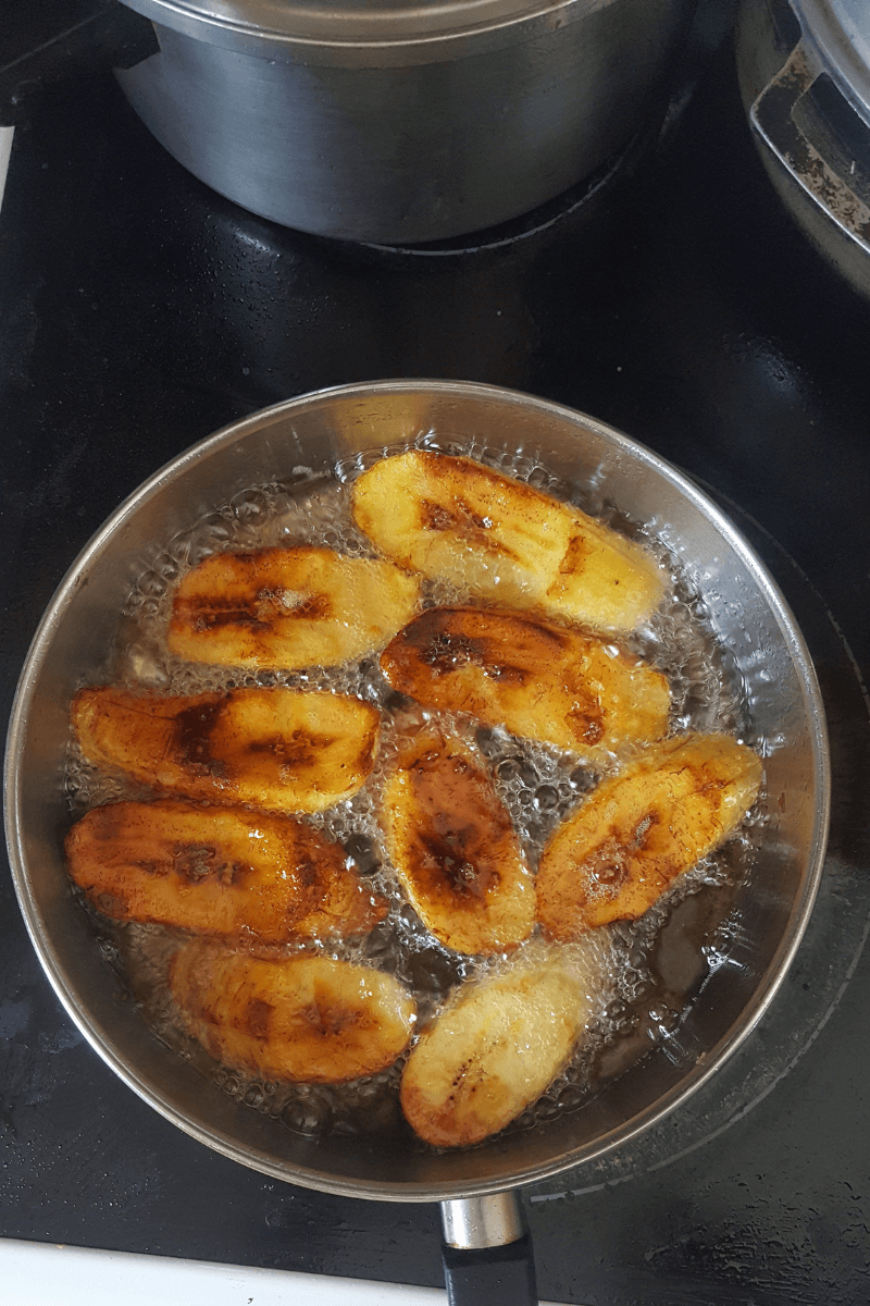 Caribbean Vibes Fried Yellow Plantains {Vegan, GF} Kasheribbean