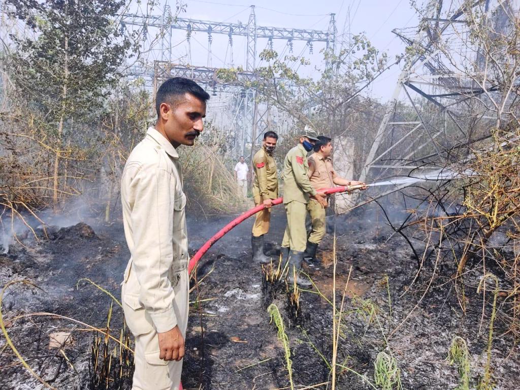 Power Grid Station Catches Fire - Vimarsana News