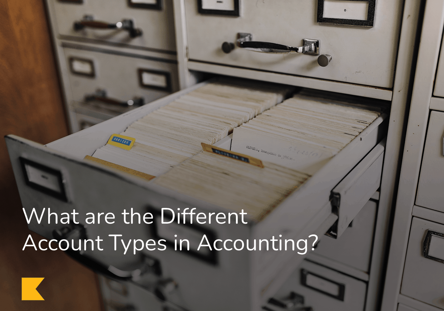 What are the Different Account Types in Accounting? Kashoo