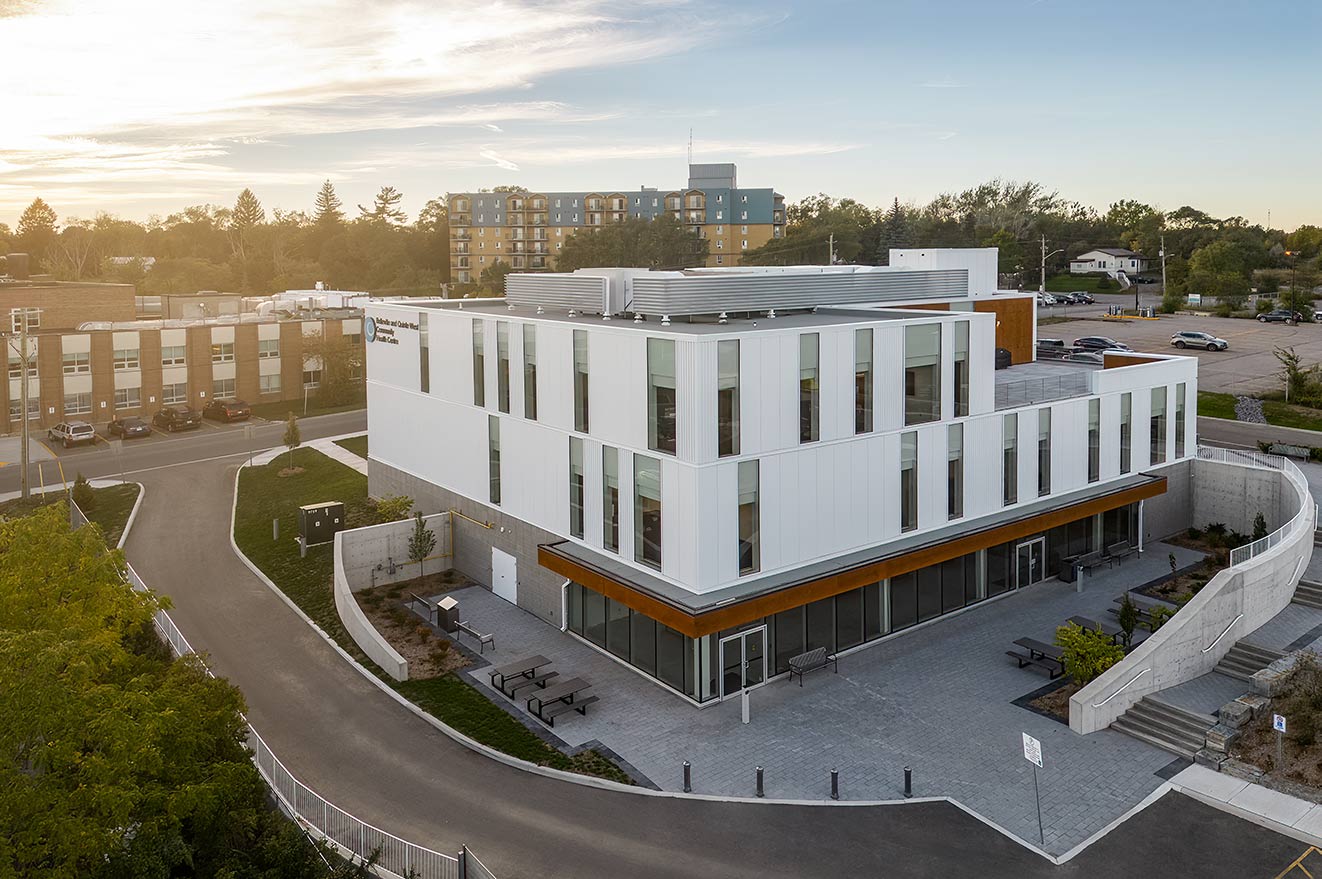 Designing a modern community health services centre for Quinte, Ontario