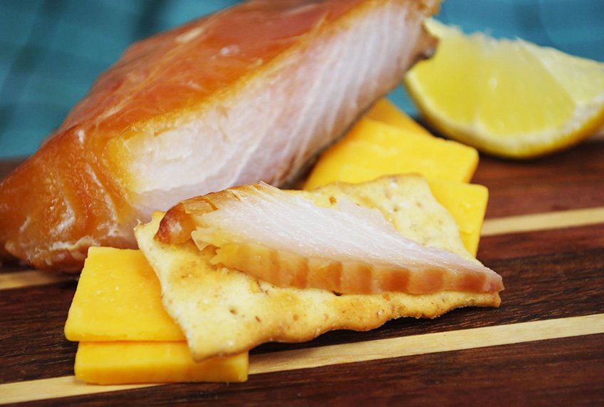 Traditional Smoked Halibut Ed's Kasilof Seafoods