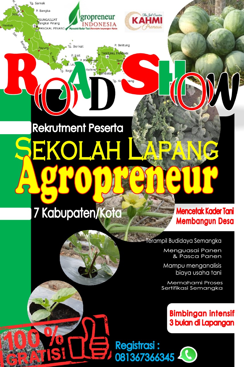 Geran Agropreneur Muda 2020 MAFI lulus 582 permohonan