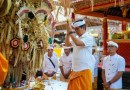 Tanda Tangani Prasasti, Bupati Adi Arnawa Hadiri Karya Ngenteg Linggih di Pura Desa Banjar Batulumbang, Desa Adat Grana