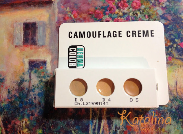玩美雀斑妝 | KRYOLAN歌劇魅影「百分百調色幻顏盤 Dermacolor Camouflage Creme Trio Set」