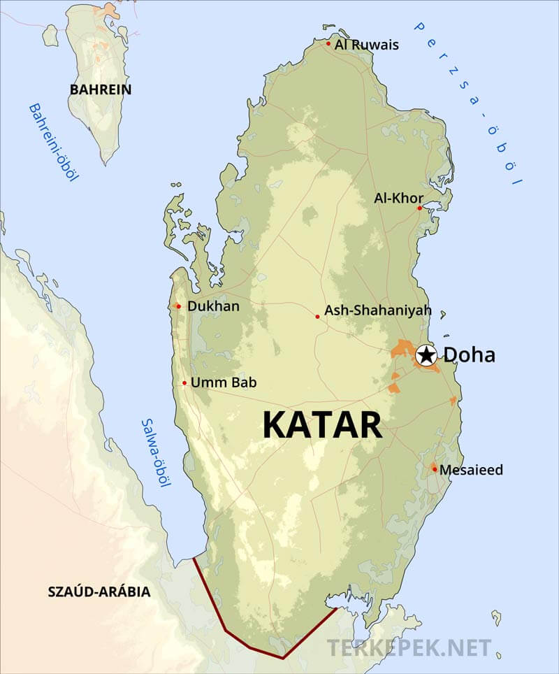 What Continent Is Qatar In? WorldAtlas