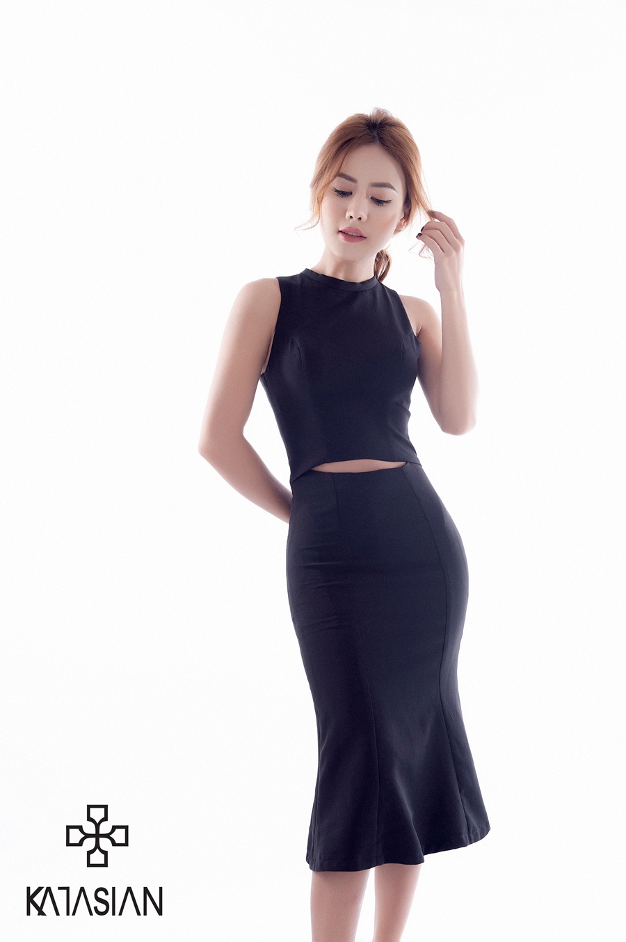 One Piece Dresses Below Knee Length