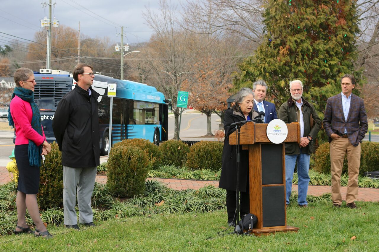 Knoxville’s first AllElectric Bus Purchase Celebrated Knoxville Area