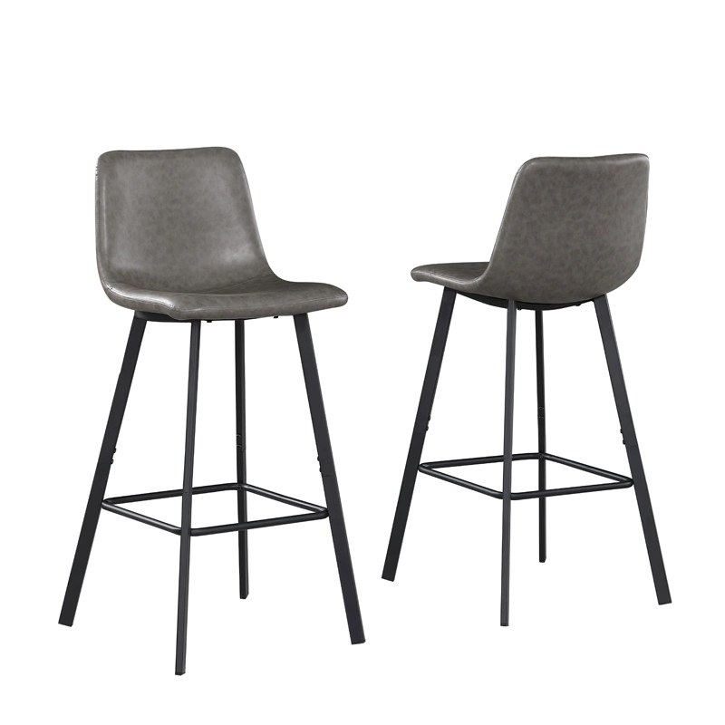 oulluo Low Back Bar Stools