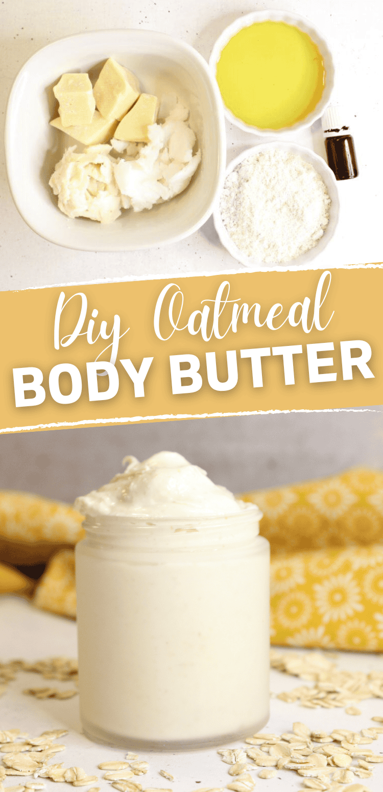 Easy 5Ingredient Colloidal Oatmeal Body Butter Recipe