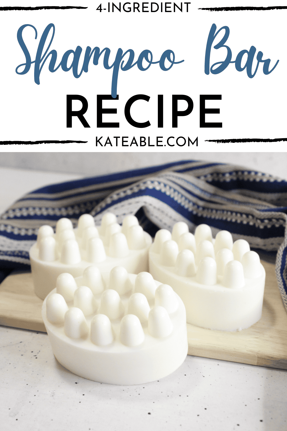 DIY 4Ingredient Goat Milk Shampoo Bar Recipe Without Lye Kateable