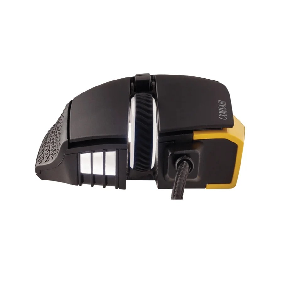 MOUSE GAMER CORSAIR SCIMITAR PRO YELLOW RGB Katech Hardware Store