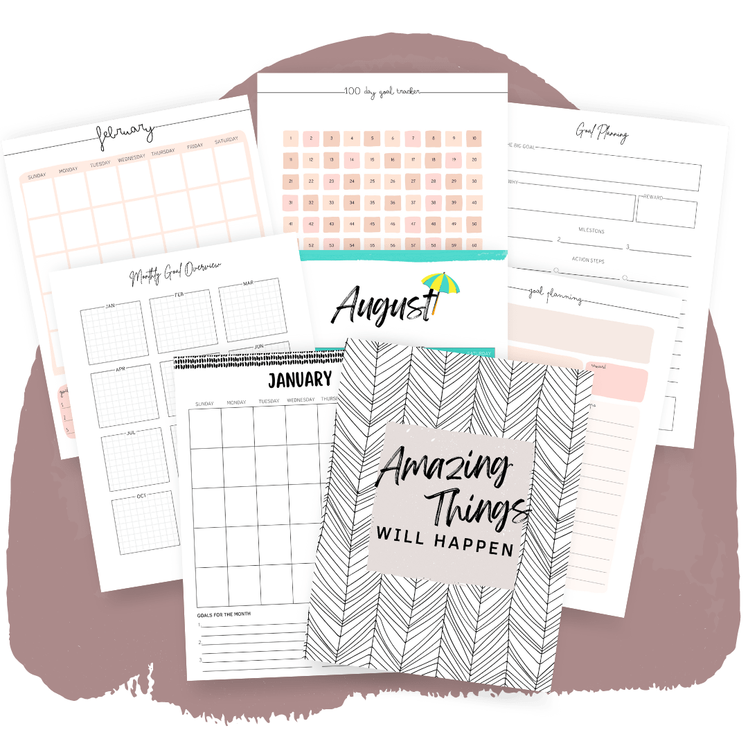 TY EB Planner Kate Danielle Creative