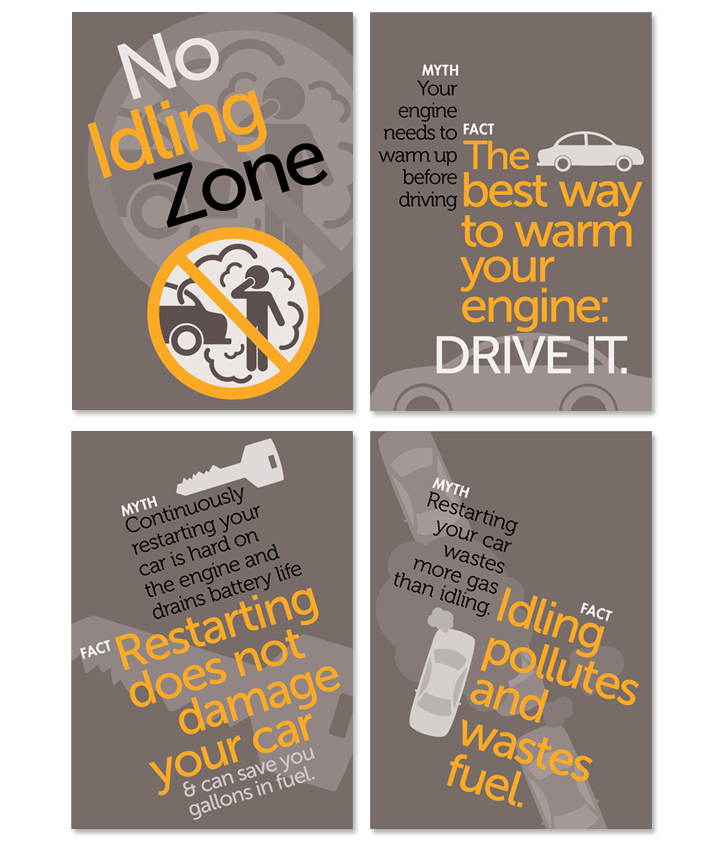 Kate Gilman - No Idling Campaign